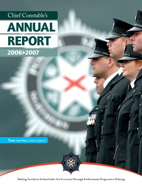 Chief Constable's Annual Report 2006-07 - Police Service of ...
