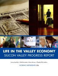 Life in the Valley Economy 2007 - Working Partnerships USA