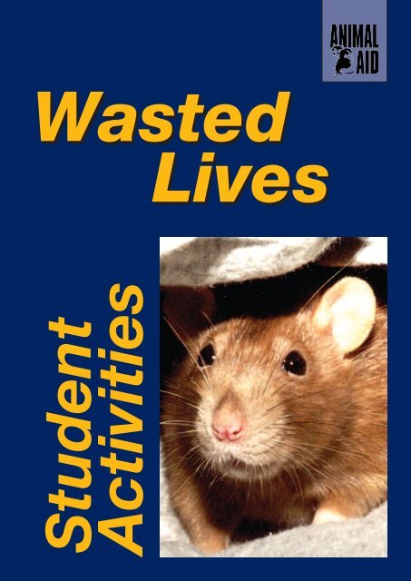 Download Wasted Lives Student Activities booklet - Animal Aid