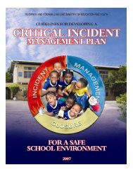 Critical Incident Manual - Ministry of Education