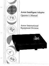 Arrow Inteligent Adapter I - Arrow International, Inc.