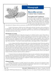 Boswellia serrata - Pharmacist eLink