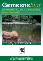 Bulletin d'information de la Commune de Mertert-Wasserbillig ...