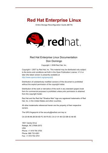 Red Hat Enterprise Linux