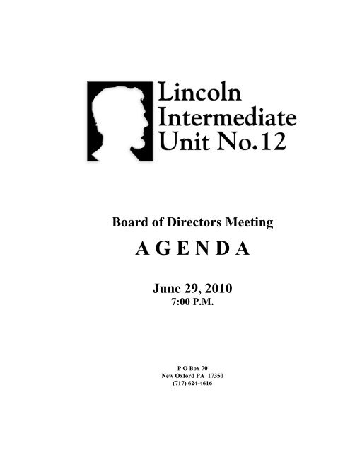 Lincoln Intermediate Unit 12