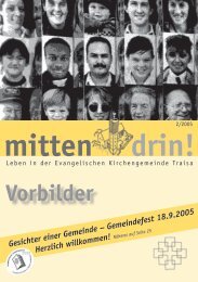 drin! mitten - Ev. Kirchengemeinde Traisa