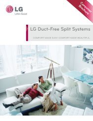 Brochure - LG HVAC Duct-Free System