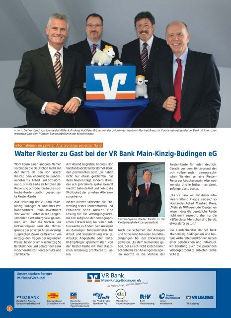 KundenServiceCenter - VR Bank Main-Kinzig-Büdingen eG