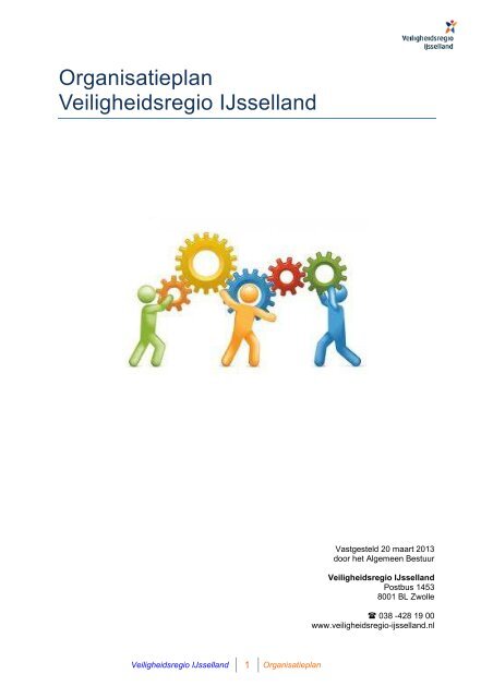 Organisatieplan Veiligheidsregio IJsselland