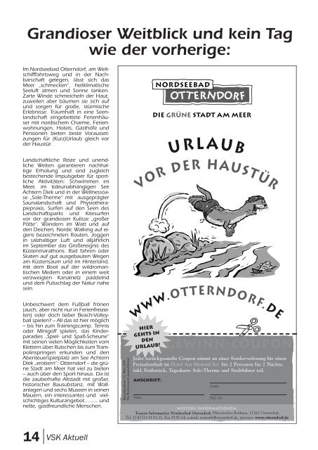 VSK Aktuell - VSK Osterholz