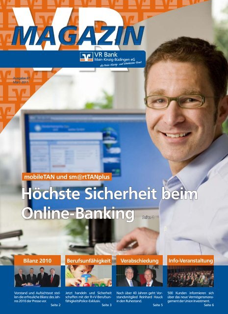 Ausgabe März 2011 - VR Bank Main-Kinzig-Büdingen eG