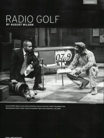 August Wilson's Radio Golf