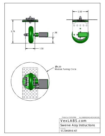 VL-SWERVE-KIT-INSTRUCTIONS - Sh - VEX Robotics