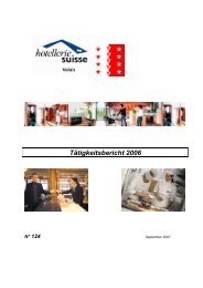 Rapport 2006 D - Association hôtelière du Valais