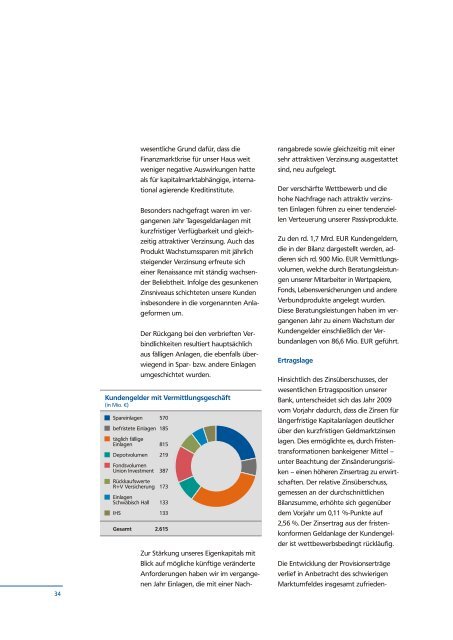 Jahresbericht 2009 als PDF öffnen - VR Bank Main-Kinzig-Büdingen ...