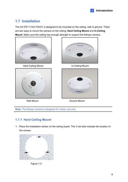 Geovision Fisheye IP Camera User Manual - Use-IP