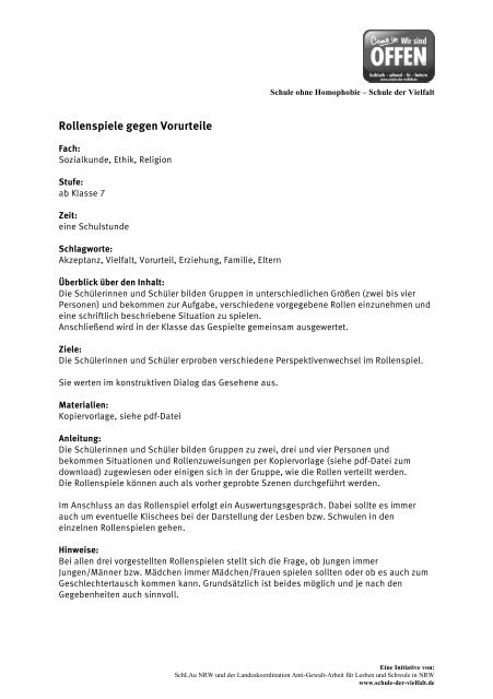 Komplettes Modul als PDF - Schule der Vielfalt