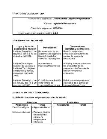 Controladores Logicos Programables_Ing Mecatronica.pdf - Manual ...