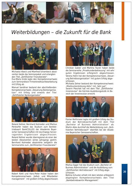 Jahresbilanz zum 31. Dezember 2010 - VR-Bank Landau eG