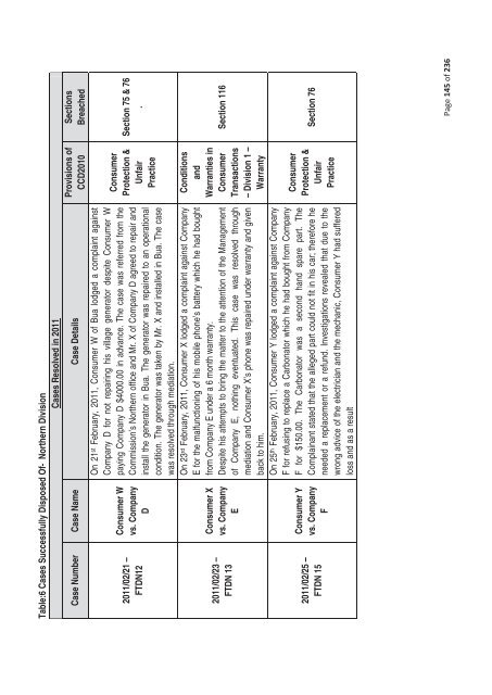 2011 Annual Report - The Commerce Commission