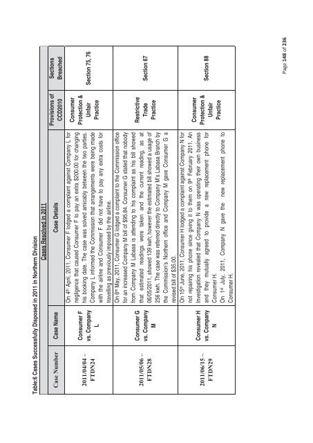 2011 Annual Report - The Commerce Commission