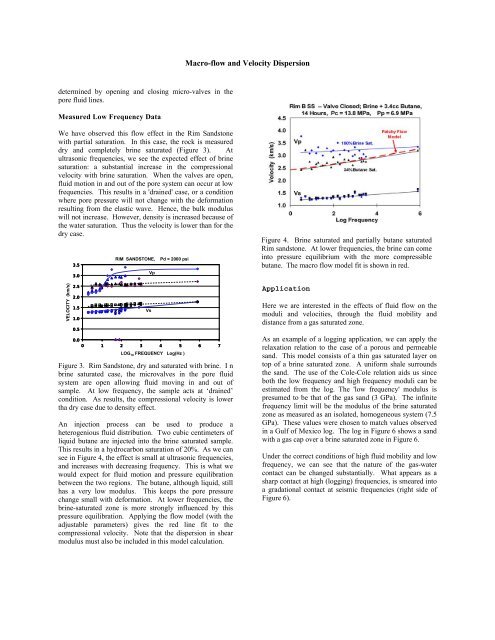 Macro-flow and Velocity Dispersion - SEG Digital Library