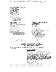 Affidavit Joint Declaration - Heffler Claims Group