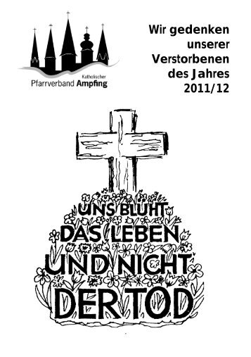Die Verstorbenen des Jahres 2011/12 - Katholischer Pfarrverband ...