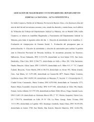 Estatuto - Colegio de Magistrados y Funcionarios del Poder Judicial