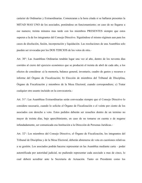 Estatuto - Colegio de Magistrados y Funcionarios del Poder Judicial