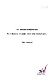 Carbon footprint user manual v1.3