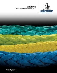 HMPE Ropes: - Samson Rope