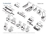 Masszeichnungen Dolano New - Bodenschatz AG