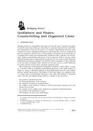 Godfathers and Pirates: Counterfeiting and Organized Crime