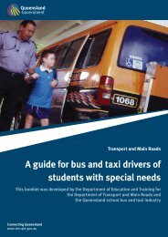 A guide for bus and taxi drivers of students with special needs