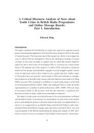 A Critical Discourse Analysis of News about Youth Crime in British ...