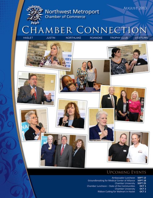 August 2013 Newsletter - Northwest Metroport Chamber of Commerce