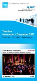 Zum Veranstaltungskalender 11 -  12 [pdf-Datei ] - VDI Stuttgart