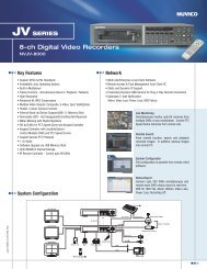 8-ch Digital Video Recorders - DWG