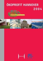 Broschüre 2004 - Ökoprofit Hannover