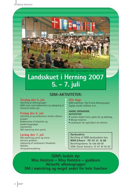 2-2007 - Dansk Holstein