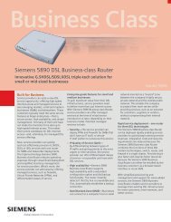 Siemens 5890 DSL Business-class Router - TopIT