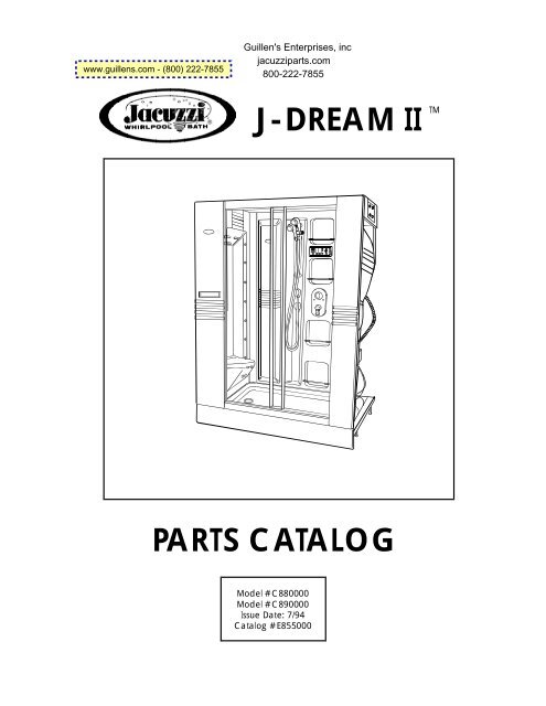 J-DREAM II PARTS CATALOG - Guillens.com
