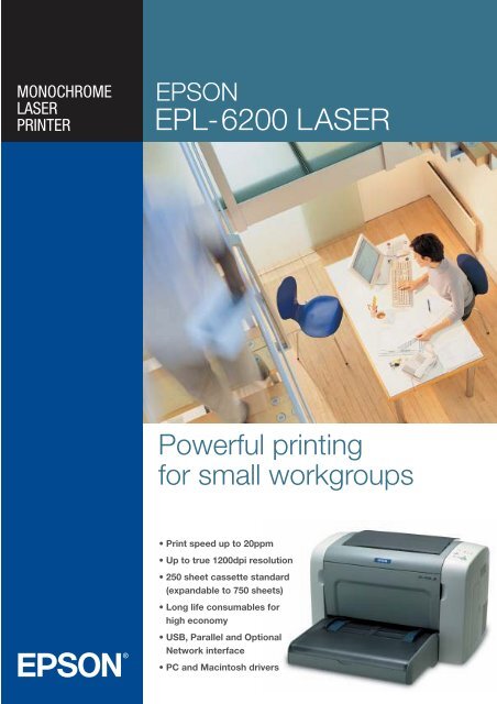 EPL-6200 LASER - Office Equipment Supply Australia