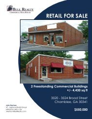 RETAIL FOR SALE - Bull Realty