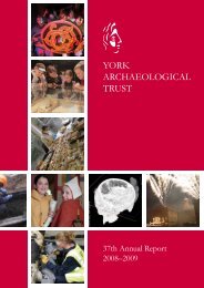 2008-9 - York Archaeological Trust