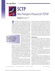 SCTP: new transport protocol for TCP/IP - Internet Computing, IEEE