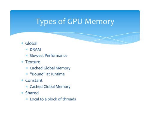 Evolution of the NVIDIA GPU Architecture