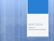 MAT 1033A