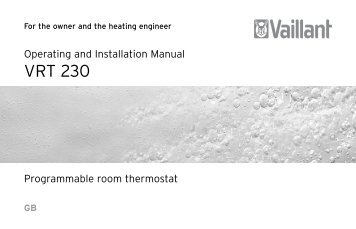 VRT 230 installation.pdf - Vaillant